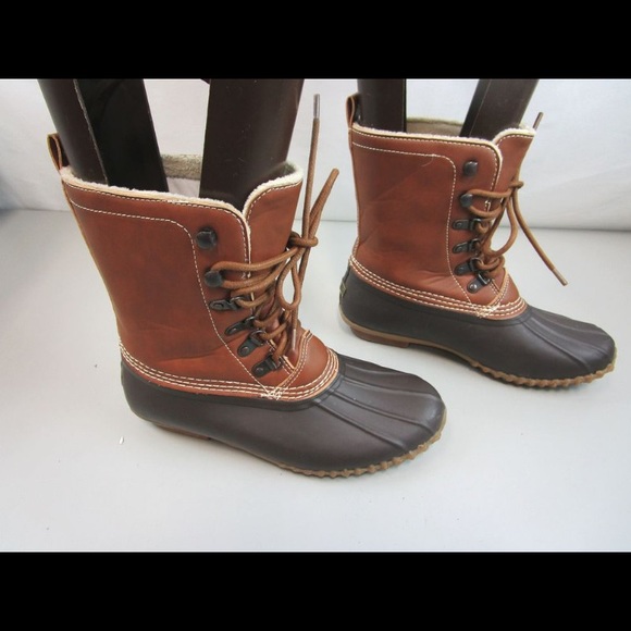 Esprit Shoes - Faux LL bean boots